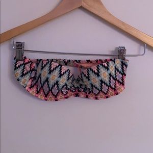Victoria’s Secret tribal print bikini top
